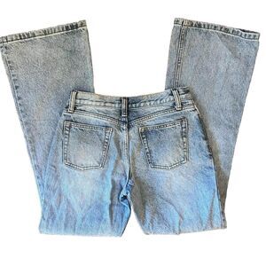 J. Galt Women's Size Small S Bootcut #21394 Mid Rise Light Wash Cotton Jeans